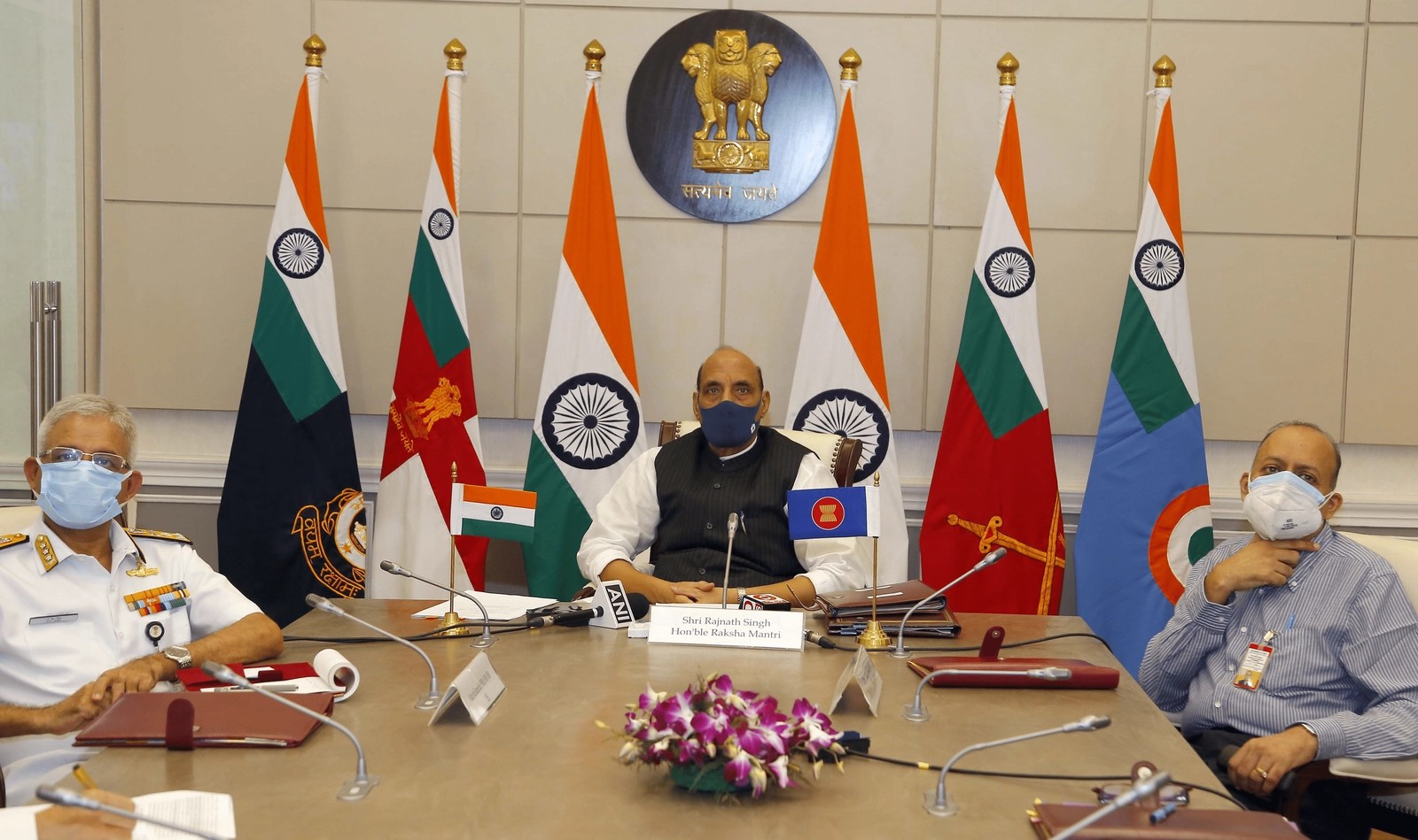  The 8th ASEAN Defence Ministers Meeting (ADMM) Plus on June 16, 2021