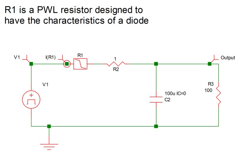 Simplis Reference Example 1 Rectifier With Rc Load - Vintage Picture Collection - High Resolution Quality
