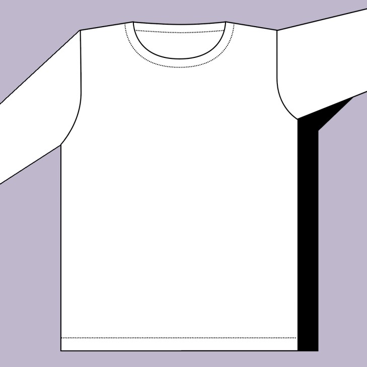 Adding width method 1, how to make a sweater bigger