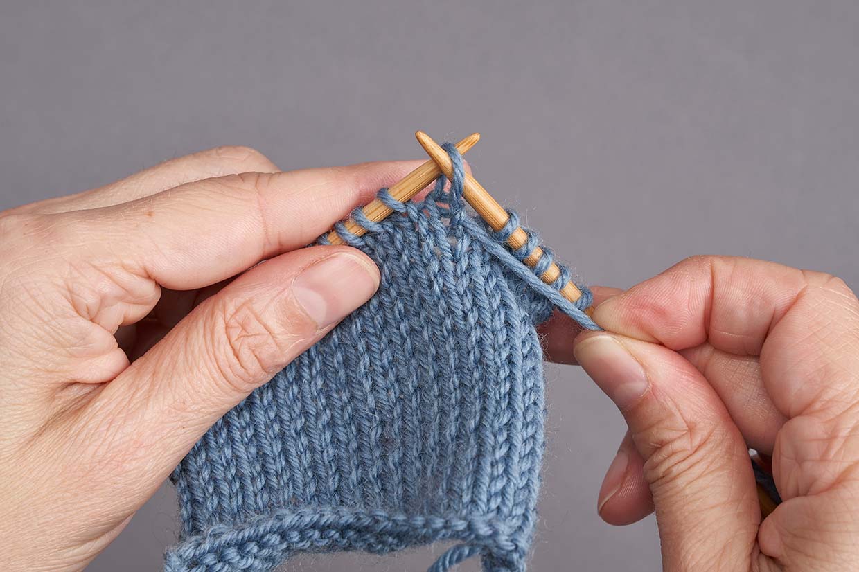 Learn how to work German short rows | Simply Yarn