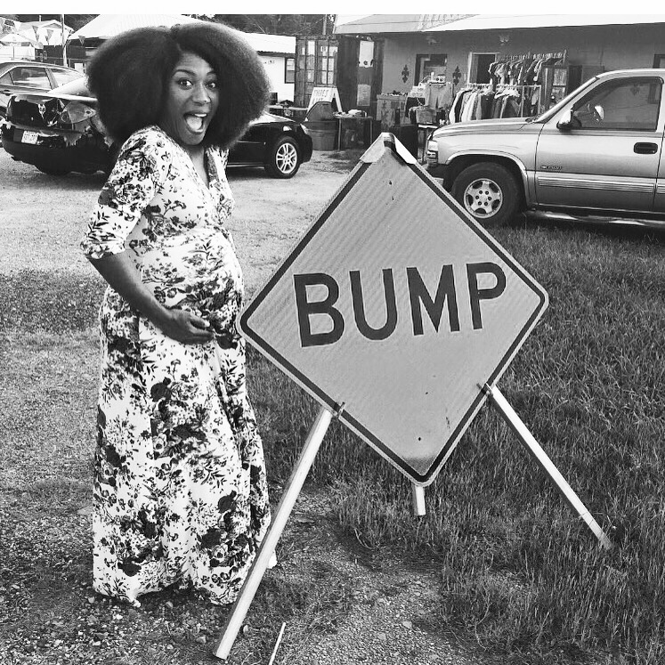 Dress compliments of PinkBlushMaternity.com