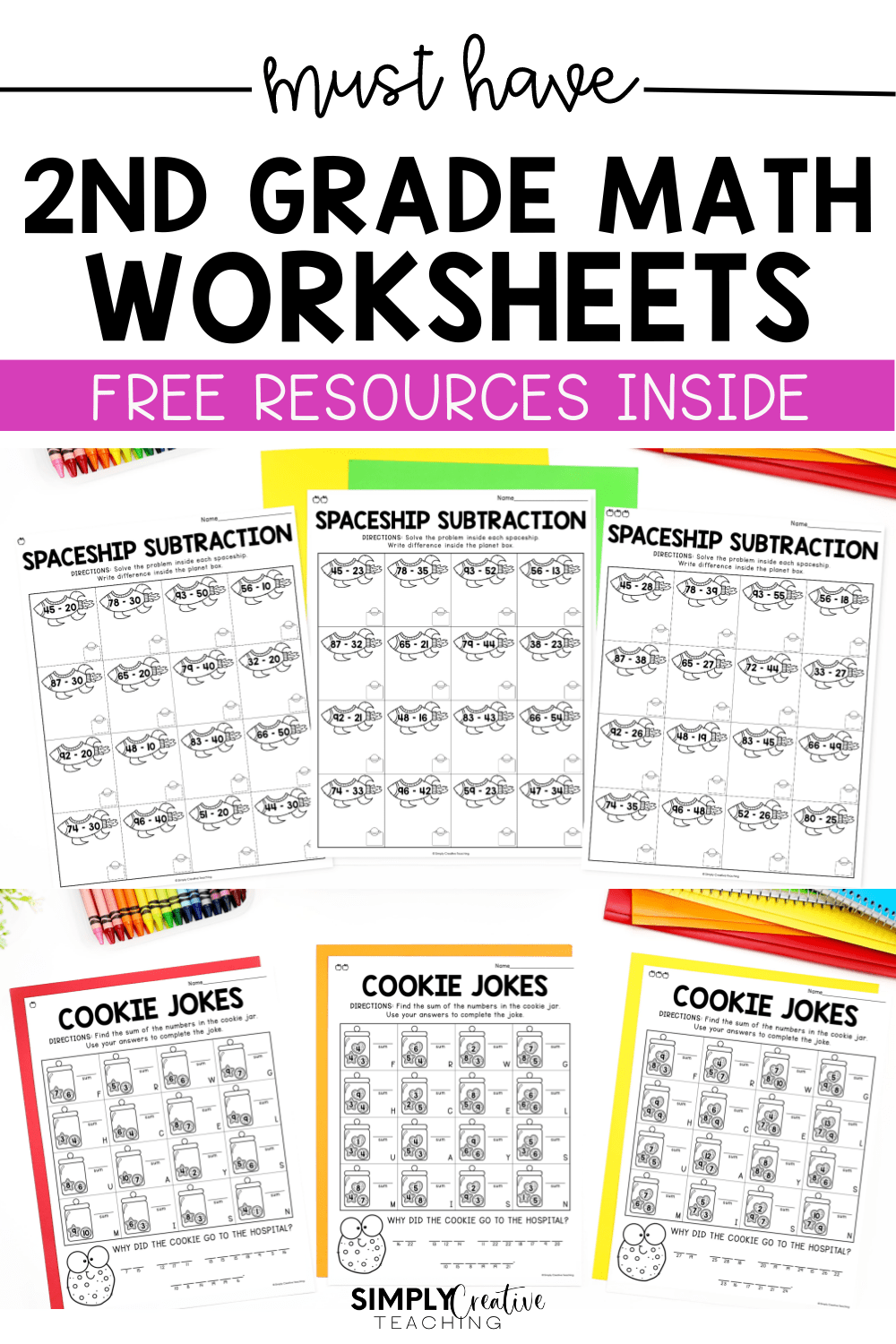 Must-have 2nd grade fun math worksheets