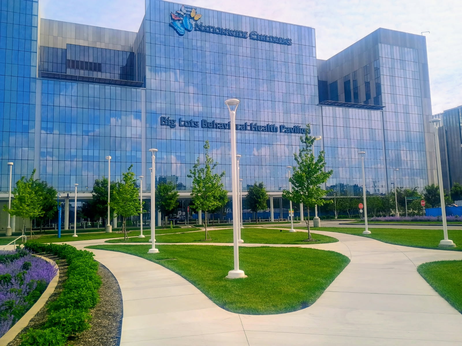 Simply Green Fertilization Nationwide Children's Hospital lawn fertilization