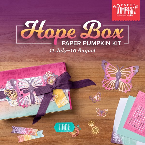 August Paper Pumpkin – The Hope Box