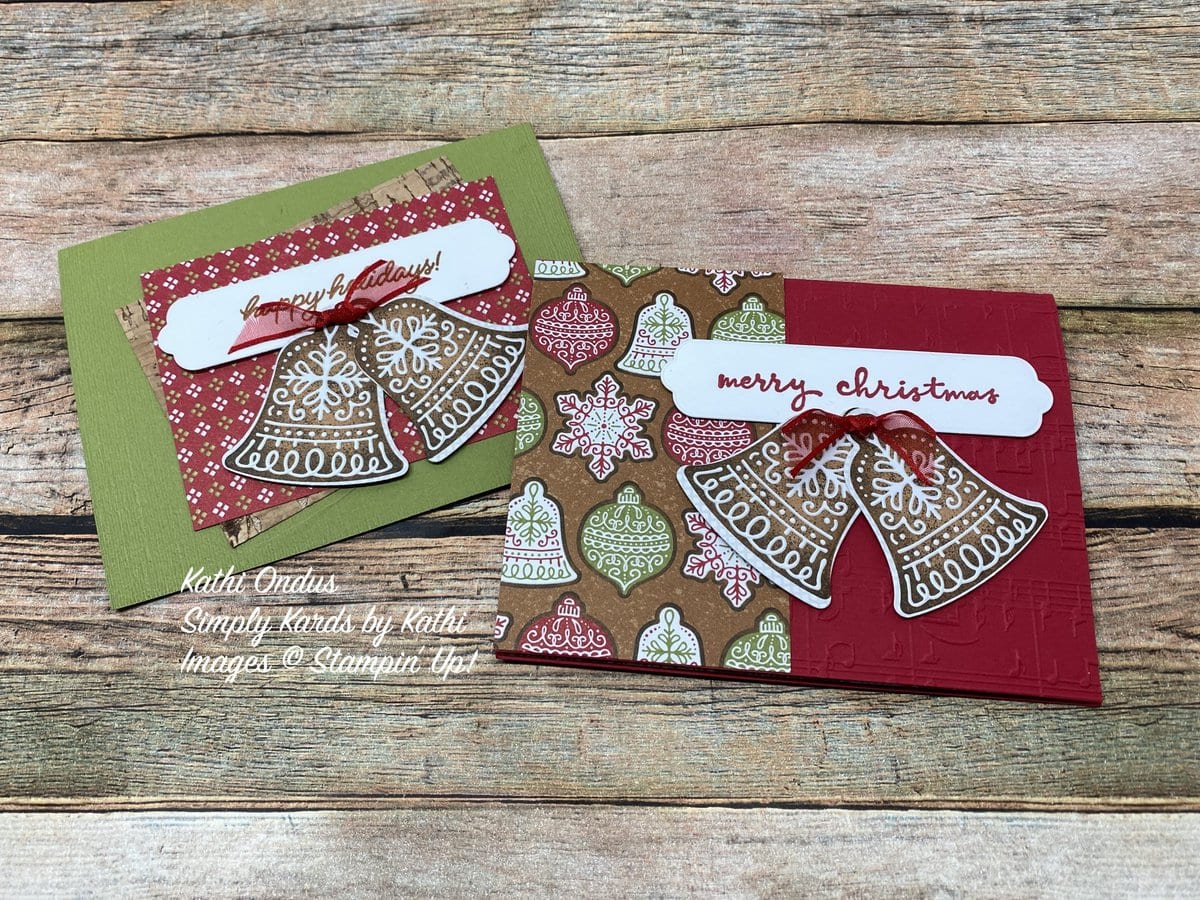 Quick and Simple Cards with Frosted Gingerbread Bundle