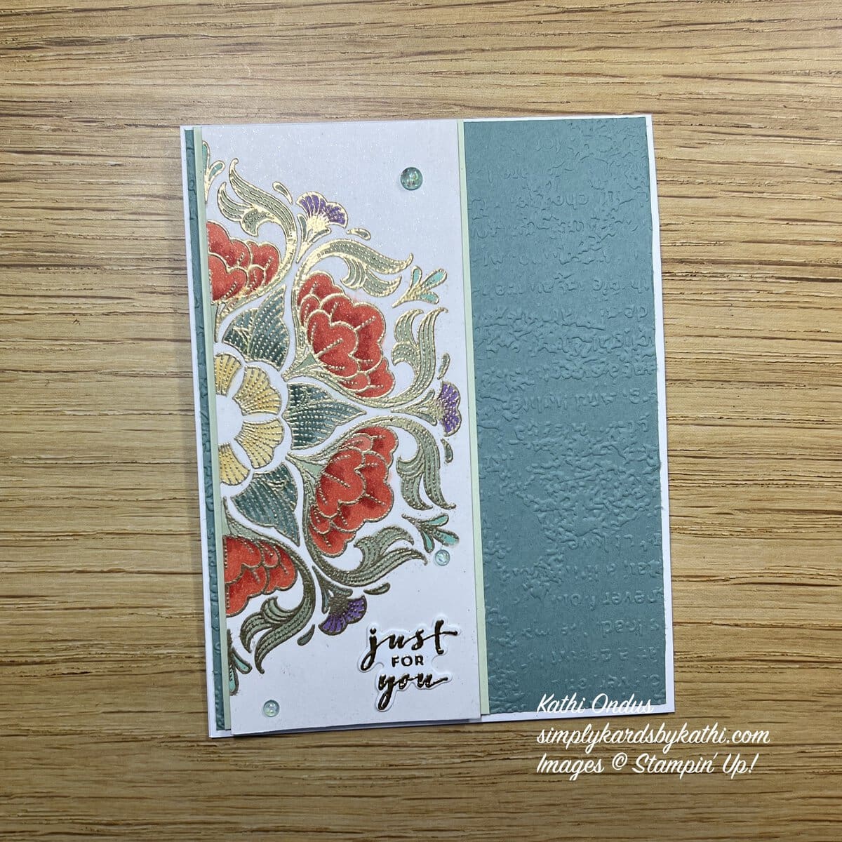 Pretty Medallion by Stampin’ Up! for Stunning Cards