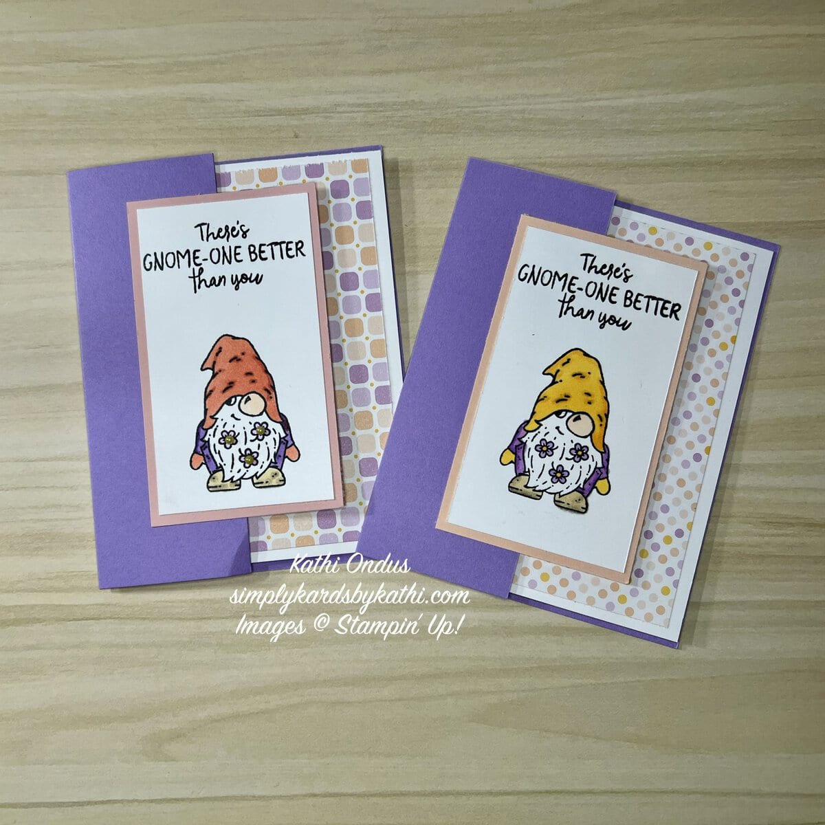 Friendly Gnomes Fun Fold: Sneak Peek