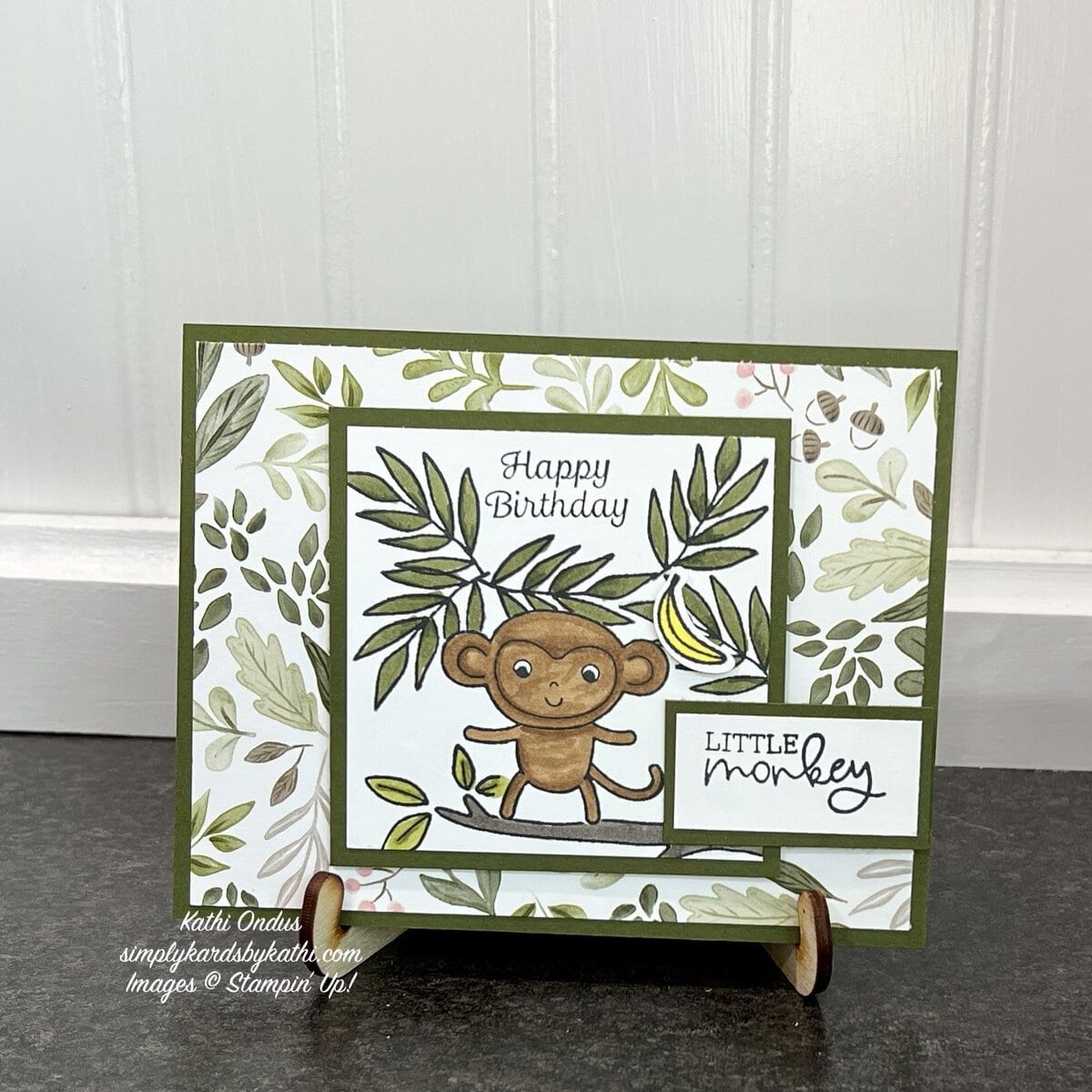 Little Monkey W Fun Fold : Sneak Peek