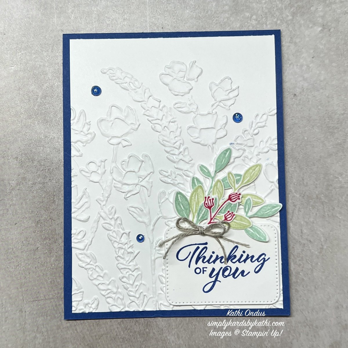 Layering Leaves & Painted Posies: Craft Cards In Minutes