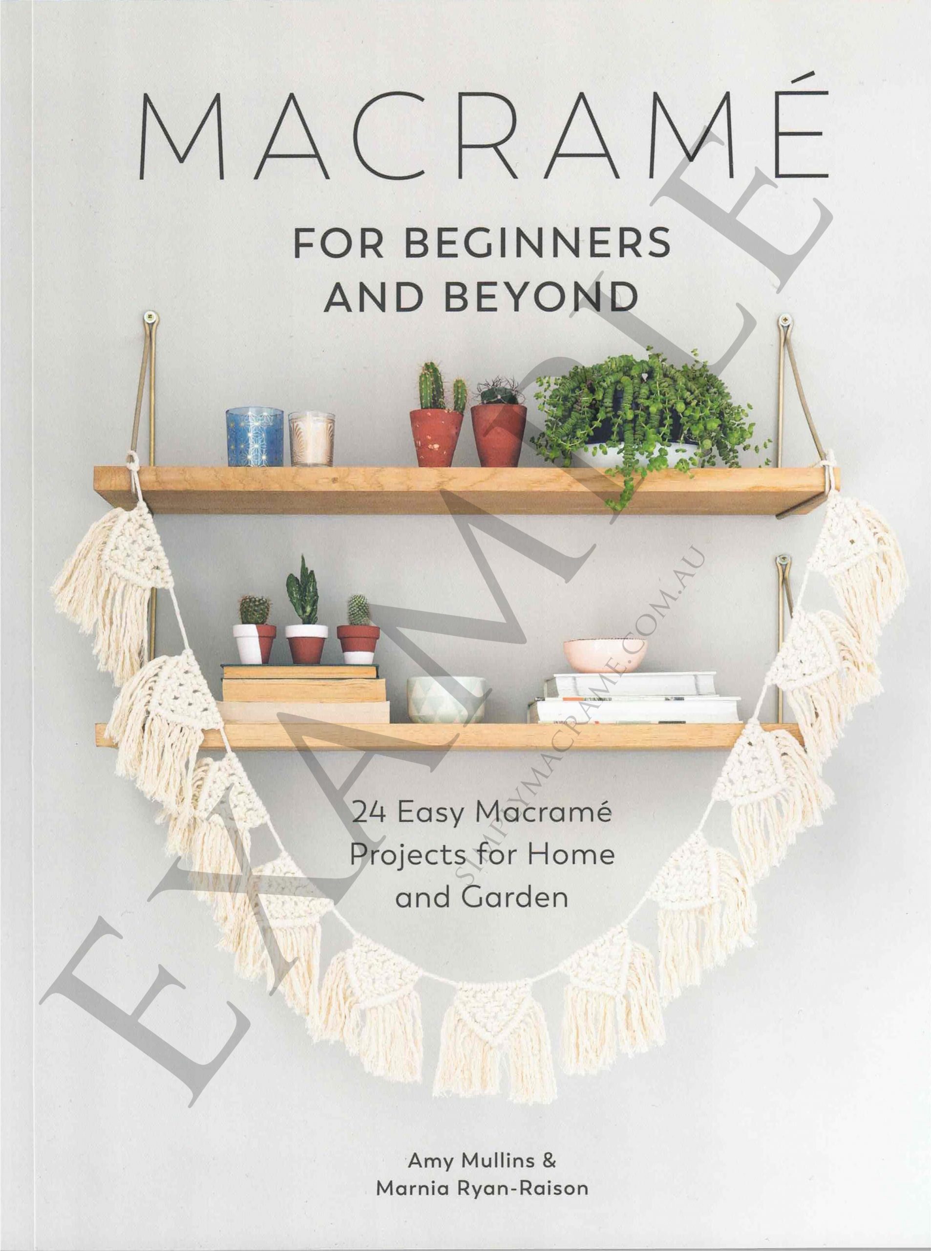 Macrame For Beginners and Beyond Front Cover