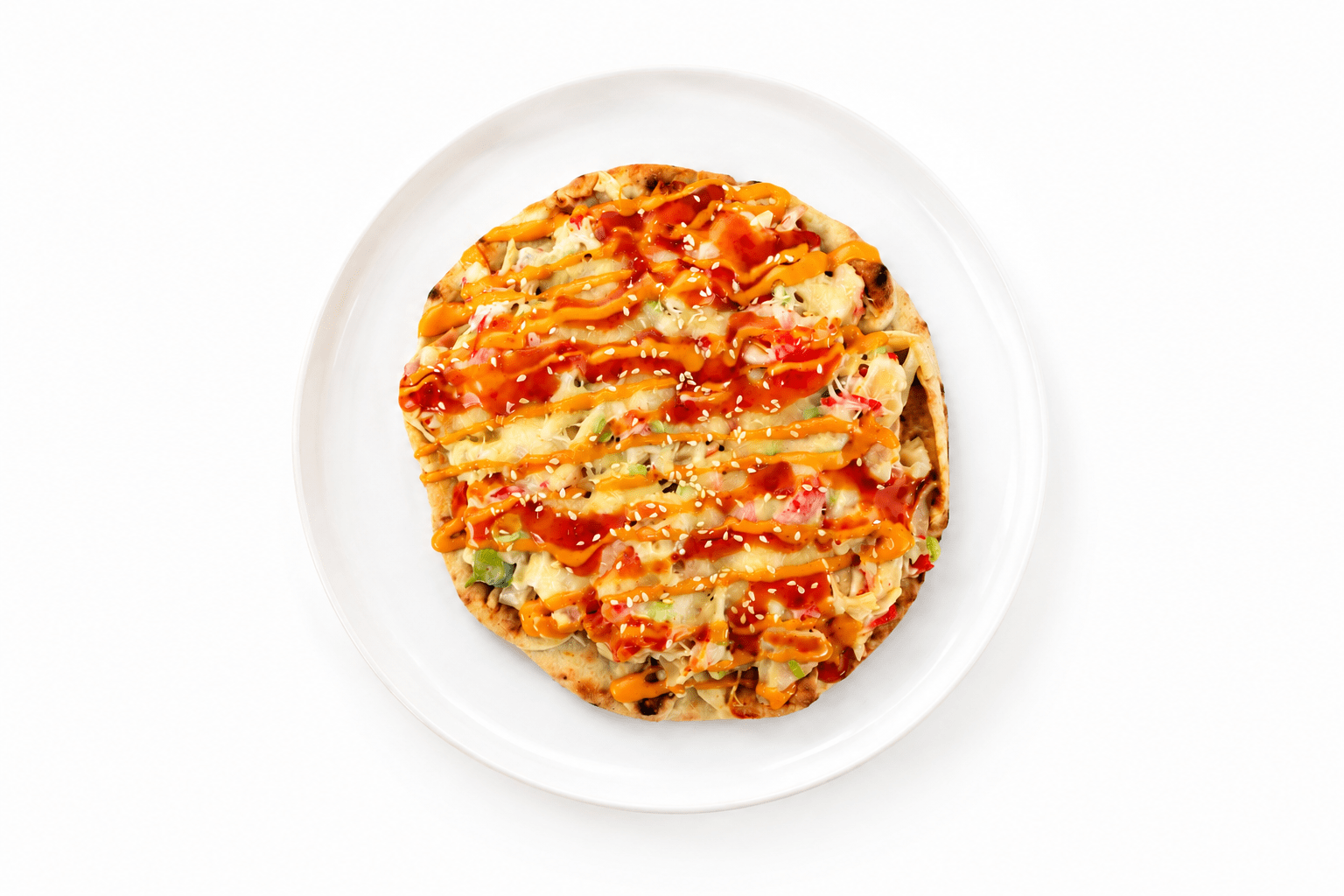 Crab Rangoon Flatbread