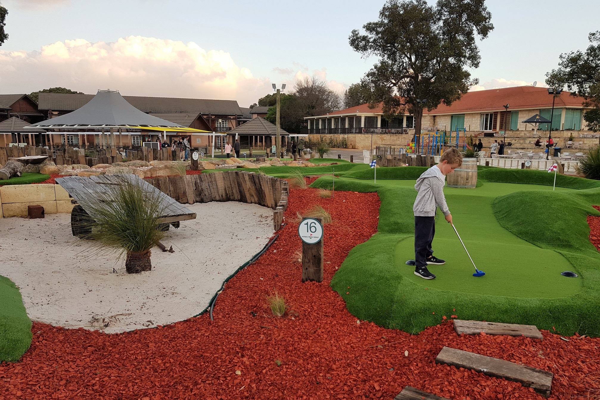 The Vines mini golf