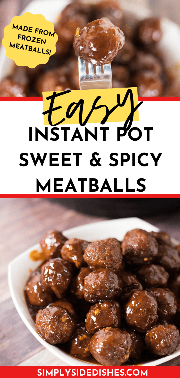 Sweet Instant Pot Meatballs with Jelly and Chili Sauce