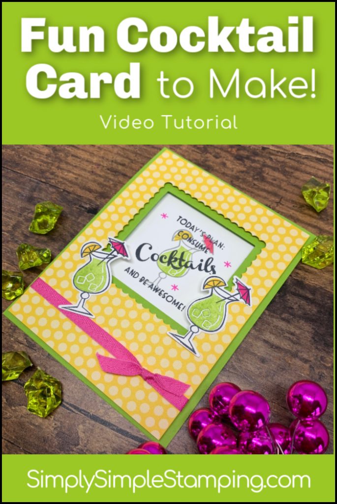 Cheerful Window Card with Die Cut Shapes | Fun Card Making Tutorial