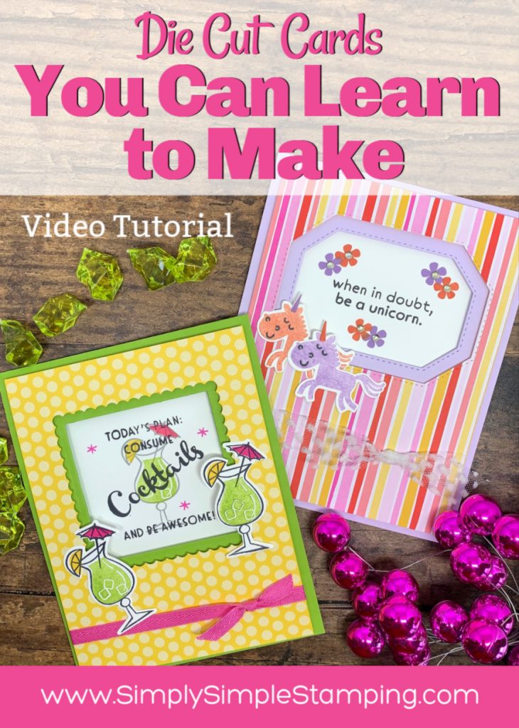 Cheerful Window Card with Die Cut Shapes | Fun Card Making Tutorial