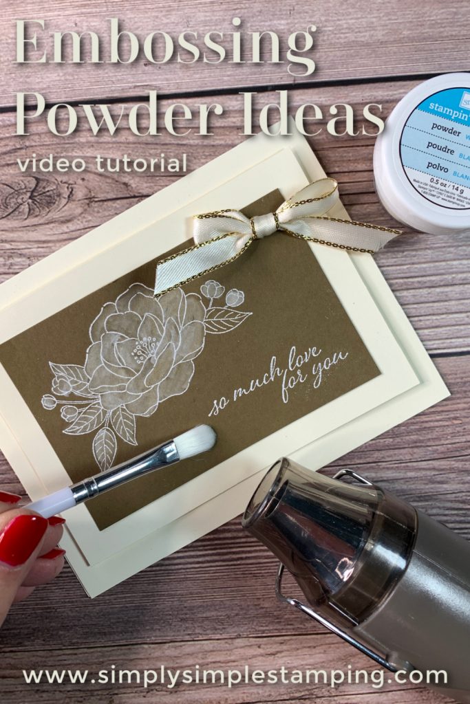 How to Heat Emboss Like a Pro Simply Simple Stamping