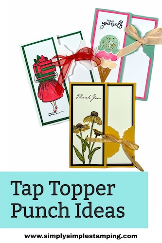 See How You Can Make Clever Greeting Cards? Use Your Tag Topper Punch! 