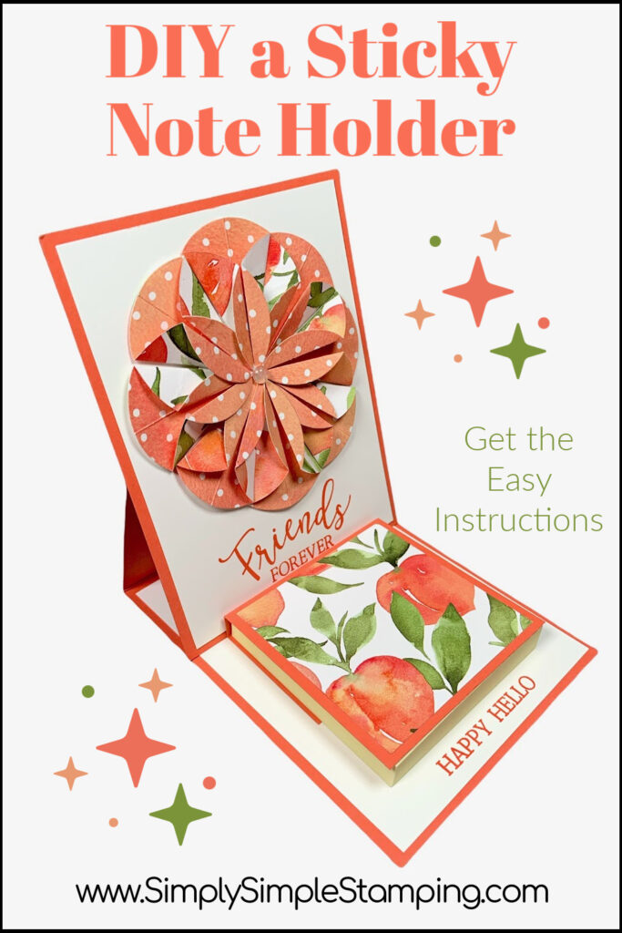 DIY Sticky Note Holder Step By Easy Step