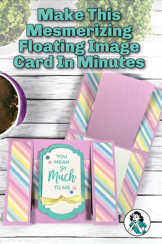 Make This Mesmerizing Floating Image Card In Minutes