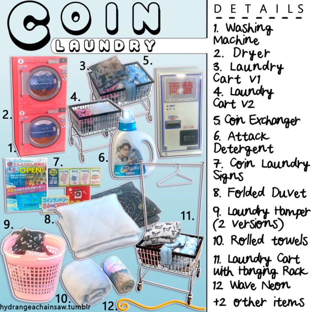 Coin laundry 🧺