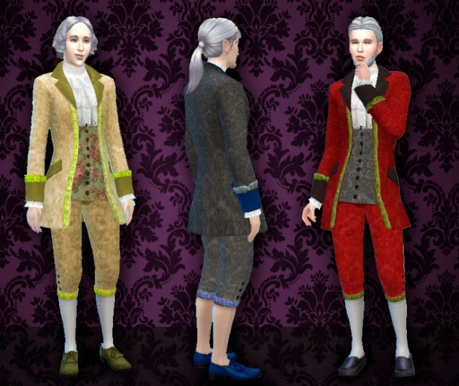 Complete bedroom set, john lewis french style rococo bedroom furniture. Rococo clothes for males at My Stuff Â» Sims 4 Updates