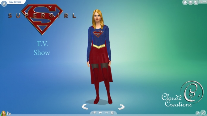 Make your device cooler and more . Supergirl TV Show by Cloud2 at Mod The Sims Â» Sims 4 Updates