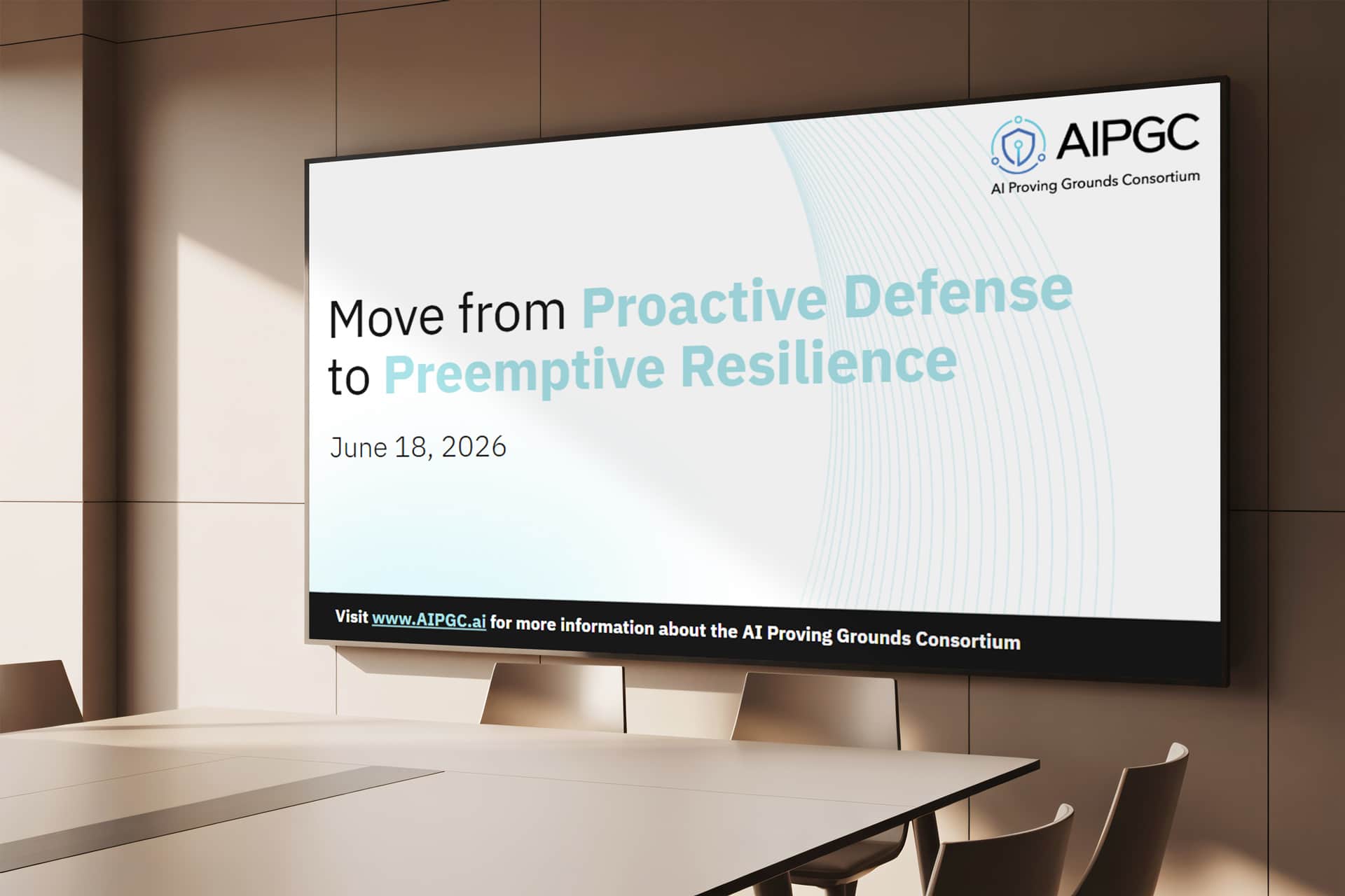 From Proactive Defense to Preemptive Resilience: Key Takeaways from the AI Proving Grounds Consortium Inaugural Event