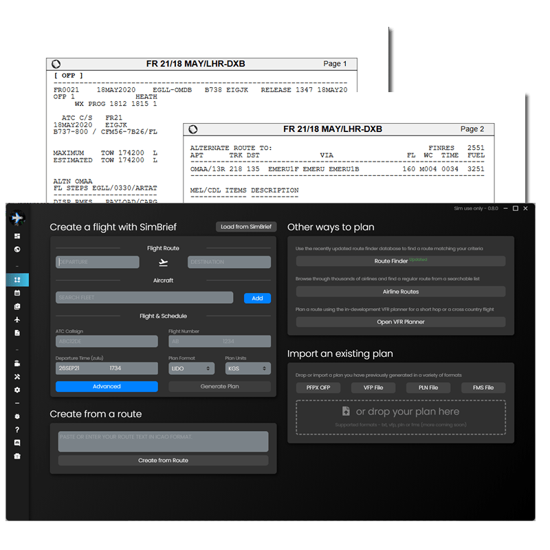 Make your flight plan at skyvector.com. Simtoolkitpro Efb Software For Your Simulator