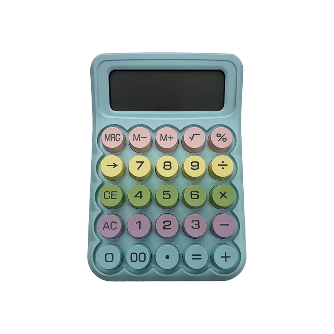CALCULADORA PASTEL SOLAR 17X12CM 218914