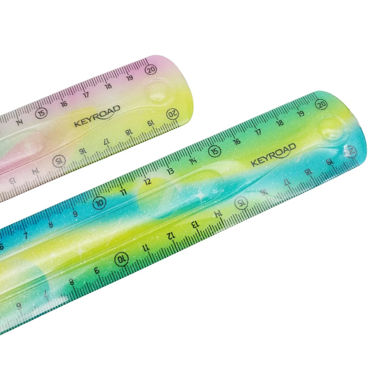 REGLA FLEXI C/GLITTER KEYROAD 20CM 755869