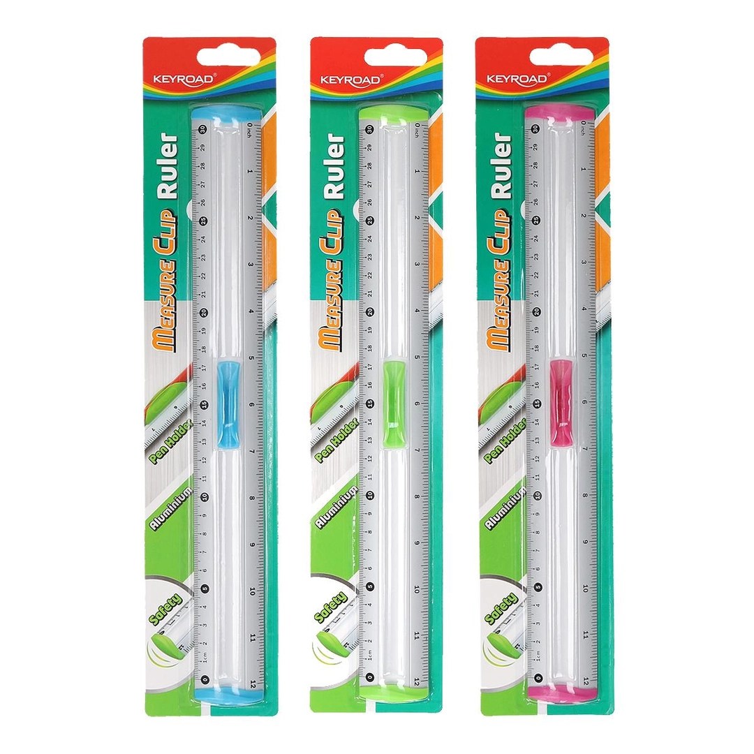 REGLA ALUMINIO KEYROAD 30CM 576196