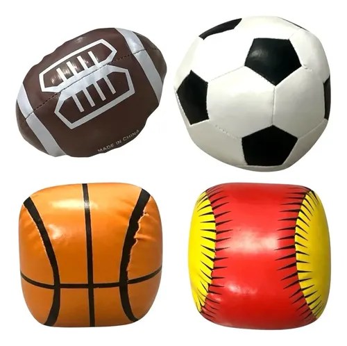 PELOTA  BEBE EJERCICIO X4 020285