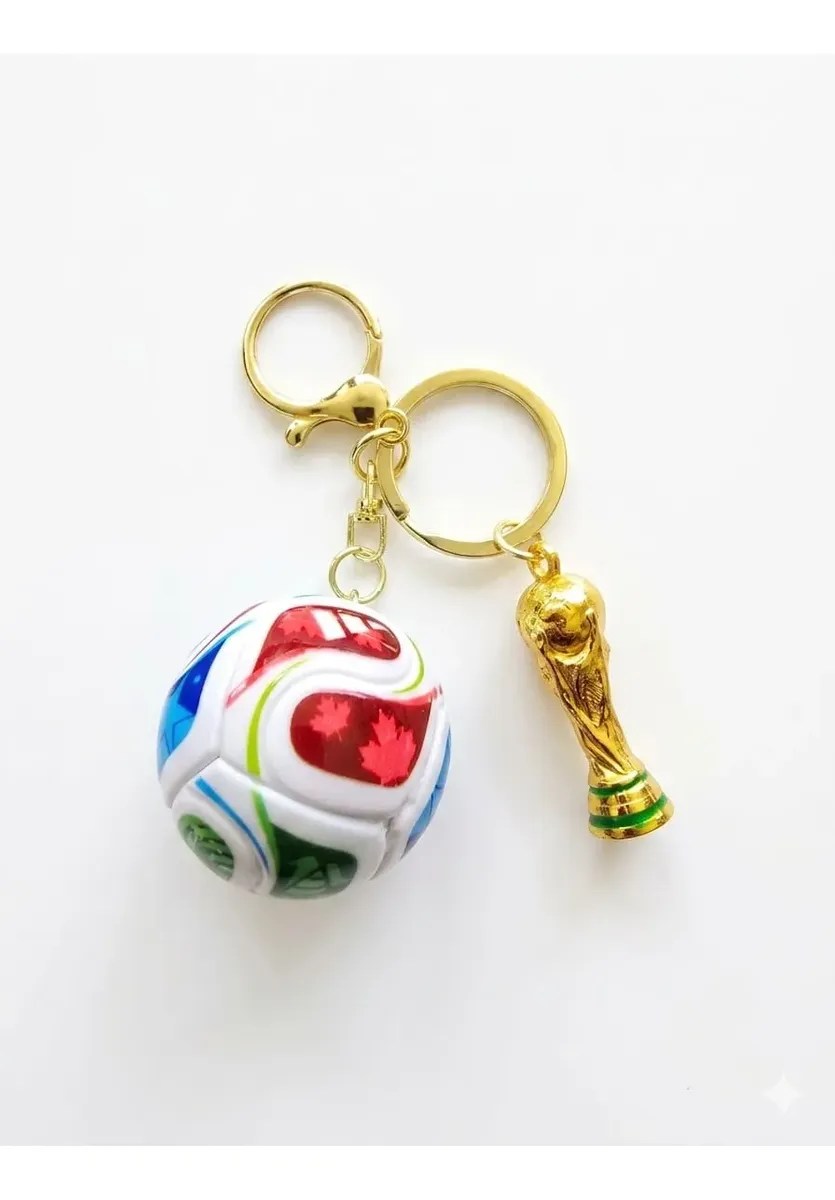 LLAVERO PELOTA MUNDIAL CON COPA
