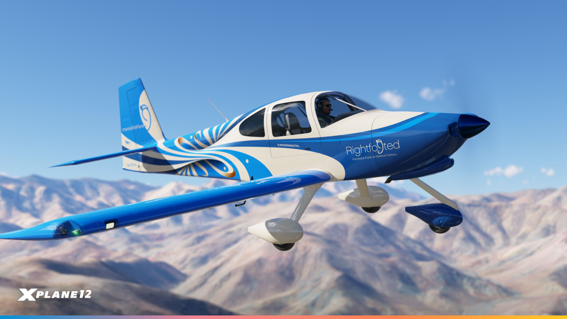 X-Plane 12 The Impossible Plane Livery