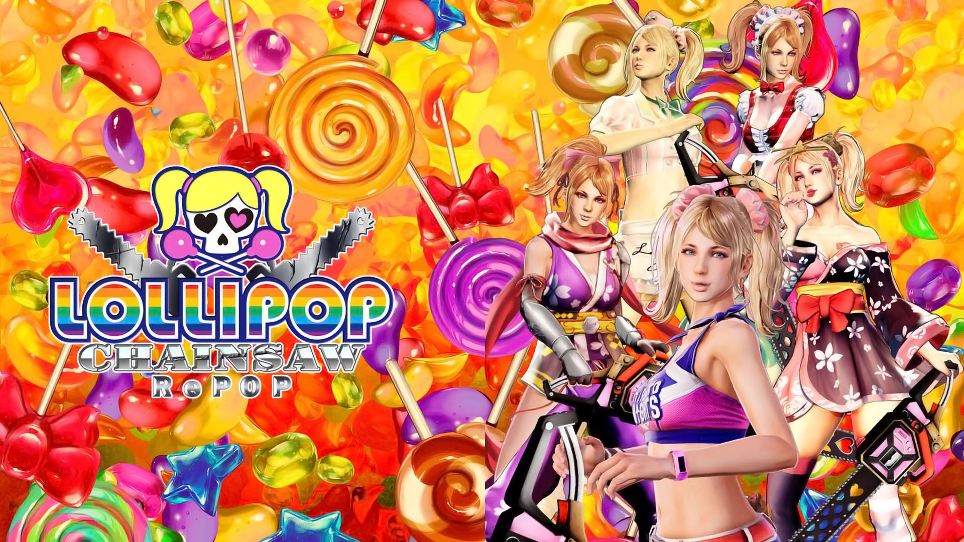 Lollipop Chainsaw Repop Art
