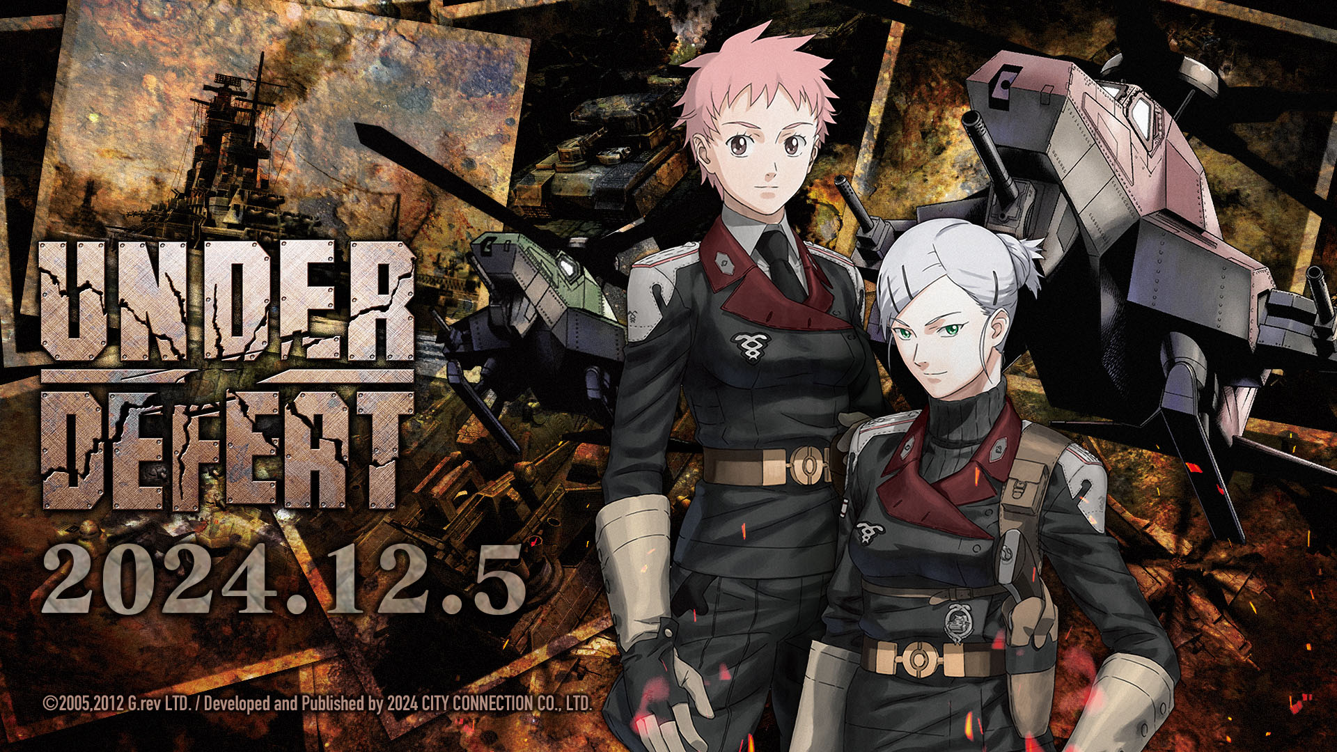 Under Defeat character and art