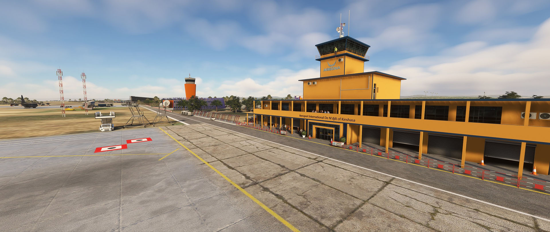 Microsoft Flight Simulator Kinshasa