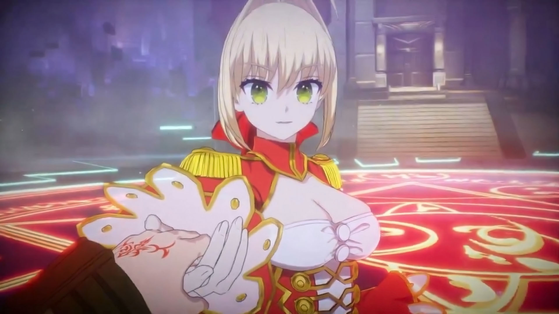 Nero Claudius in Fate/Extra Record