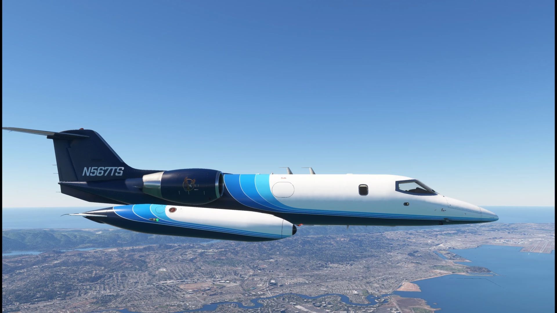 Microsoft Flight Simulator Learjet 35 Cargo