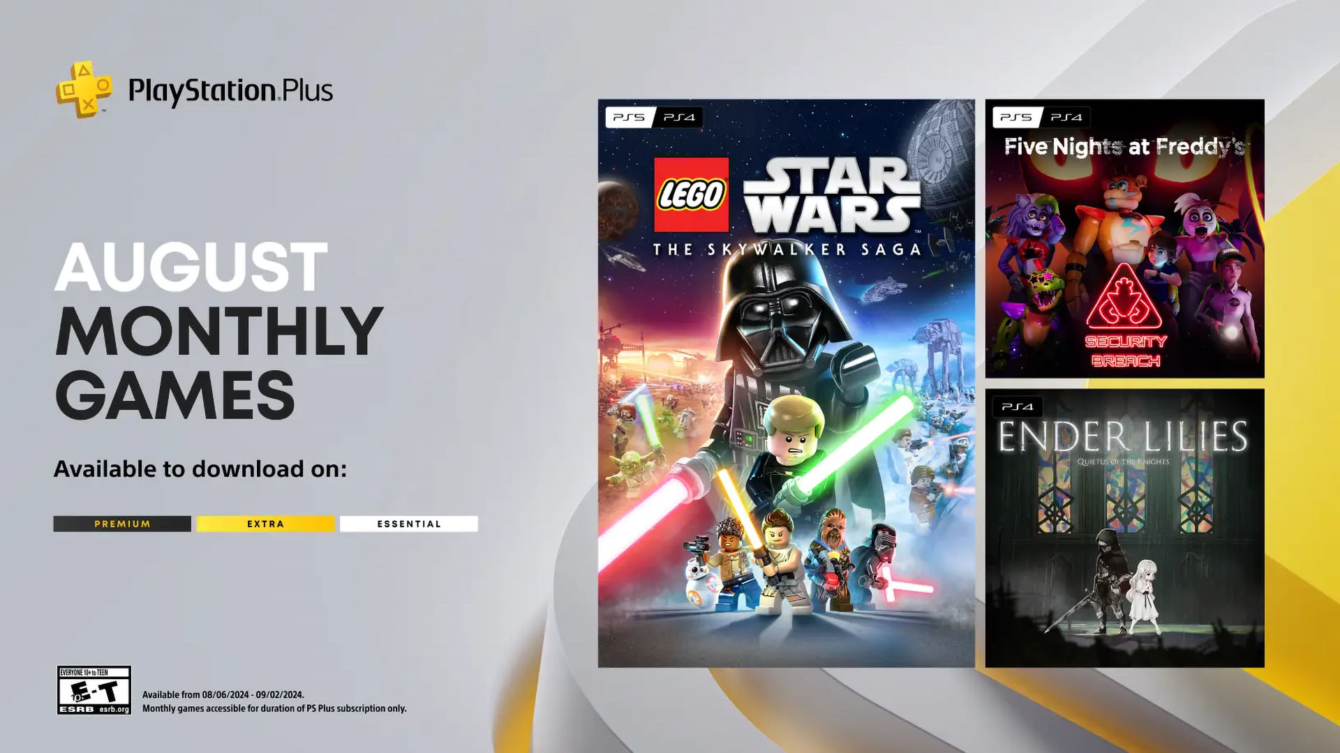 PlayStation Plus August