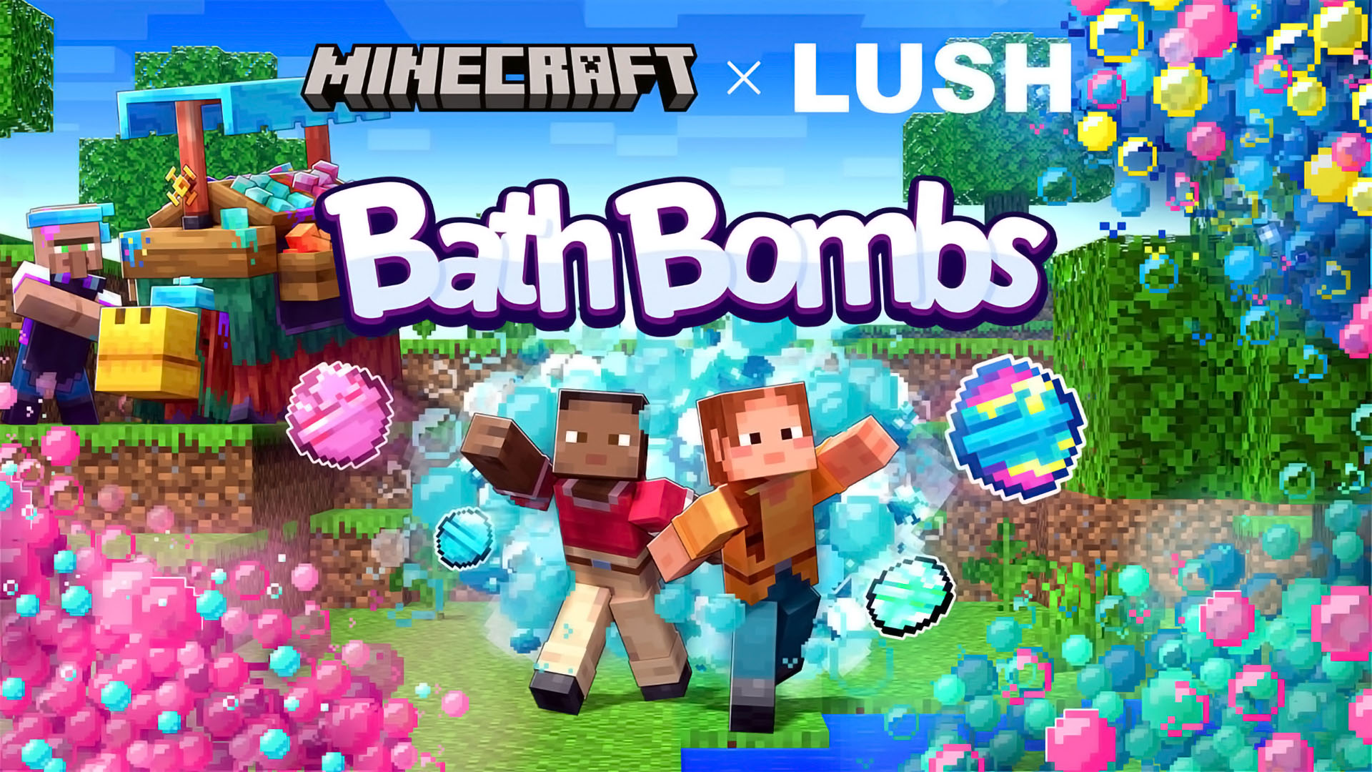 Minecraft Lush Collaboration