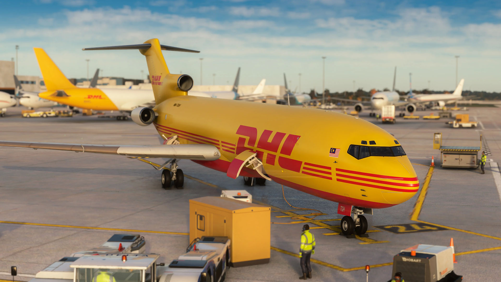 Boeing 727-200 Freighter in Microsoft Flight Simulator