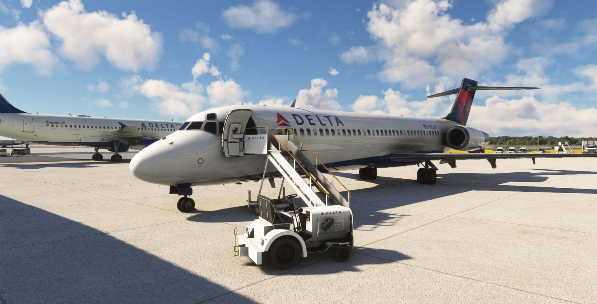 Microosoft Flight Simulator Detroit