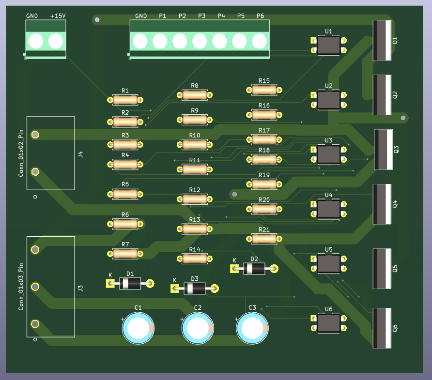 Three Phase Inverter PCB Design using KiCAD