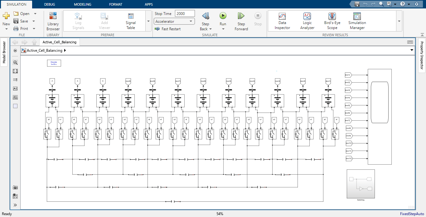 Active Cell Balancing System for Li-Ion Batteries