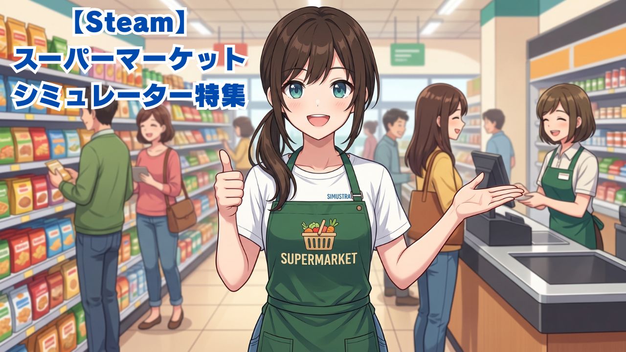 steamスーパーマーケット シミュレーターおすすめ