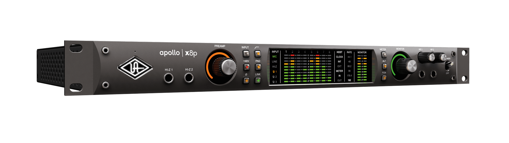 Universal audio apollo x8p heritage edition (include a sgd3,400 plug-in