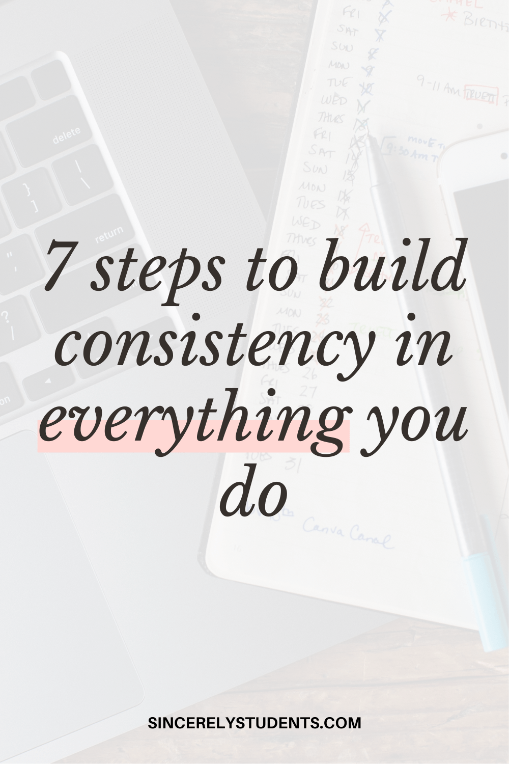 How to Build Consistency Without Stress - Featured Image
