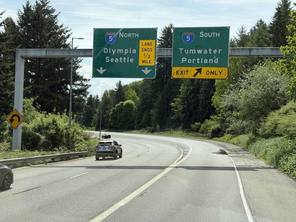 To i-5 South To i-5 South