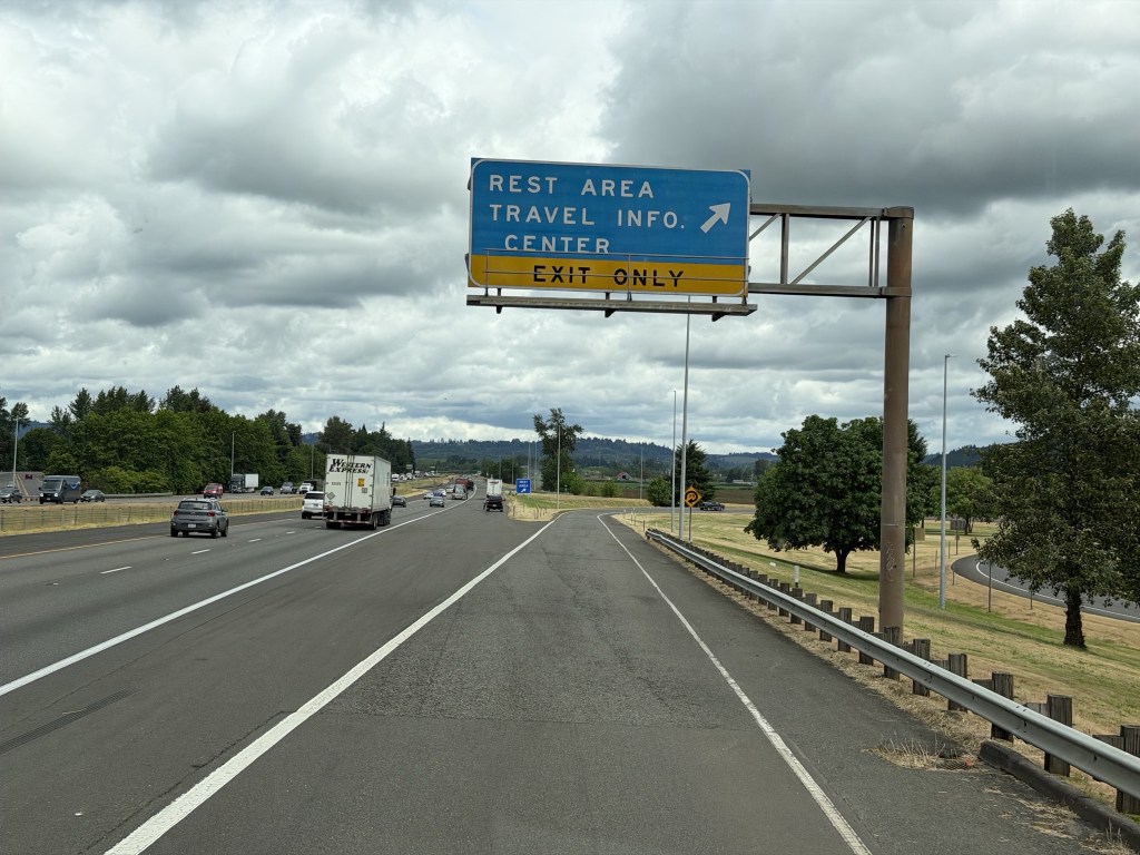 Stopped at a rest area to see if that triggers the issue Stopped at a rest area to see if that triggers the issue